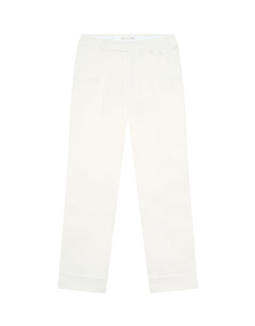 Classic Straight Cotton Pants