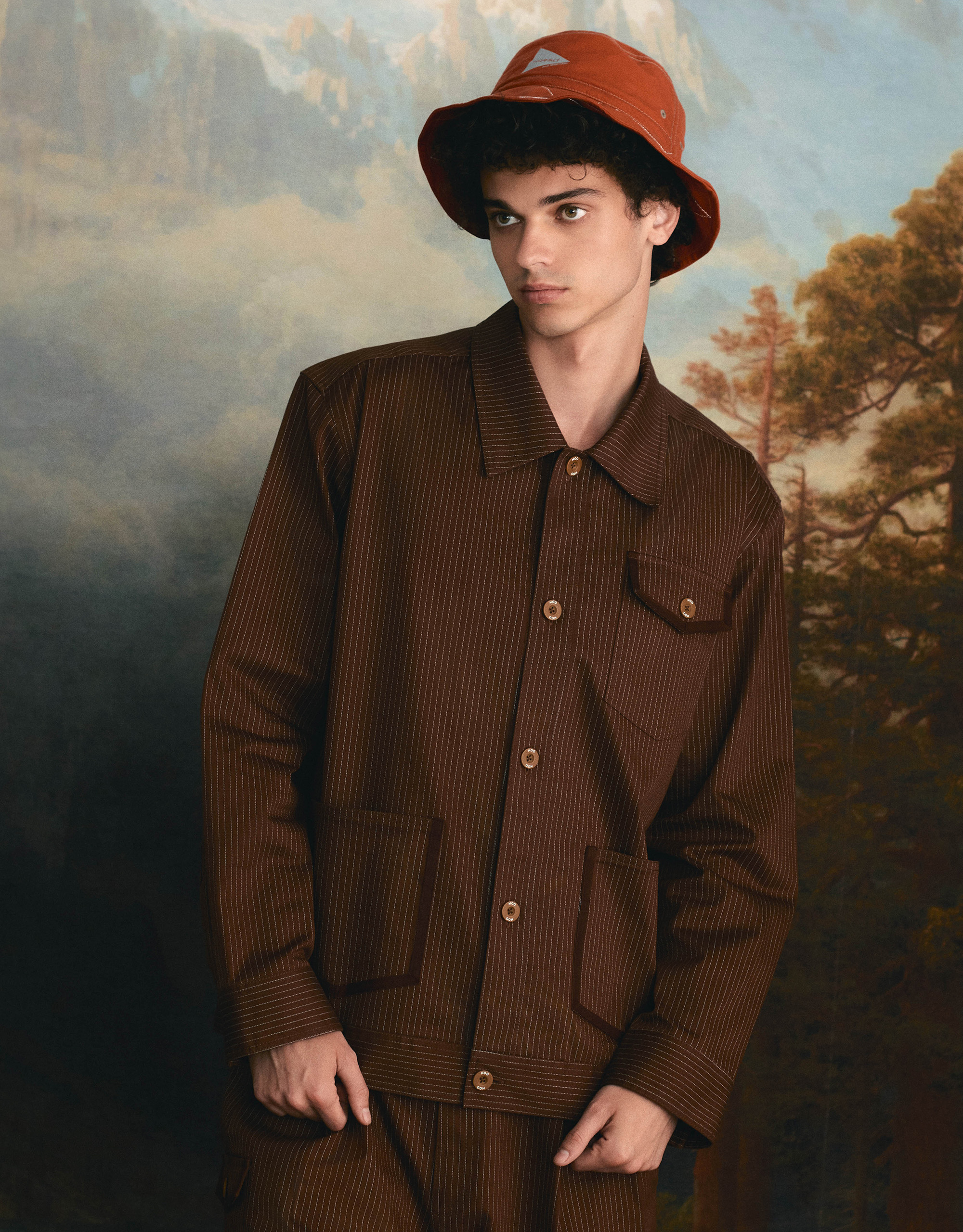 Classic Pinstripe Jacket - Image 4