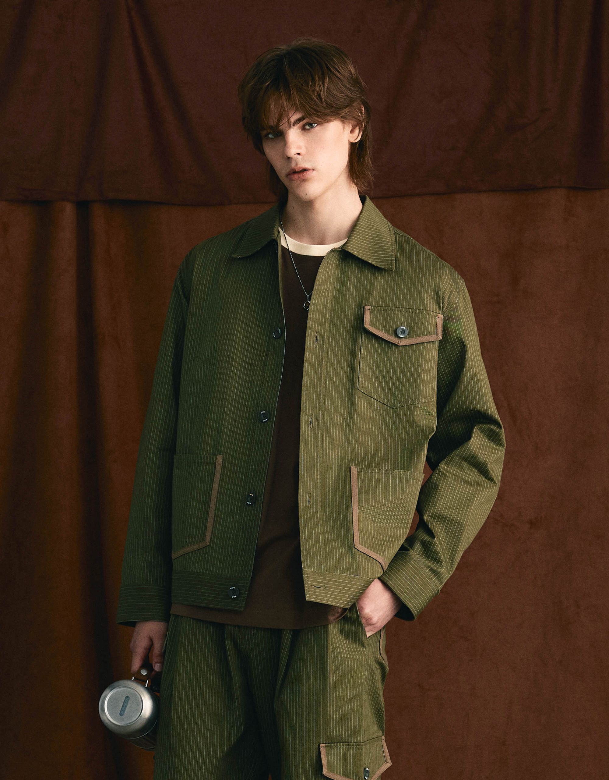 Classic Pinstripe Jacket - Image 2