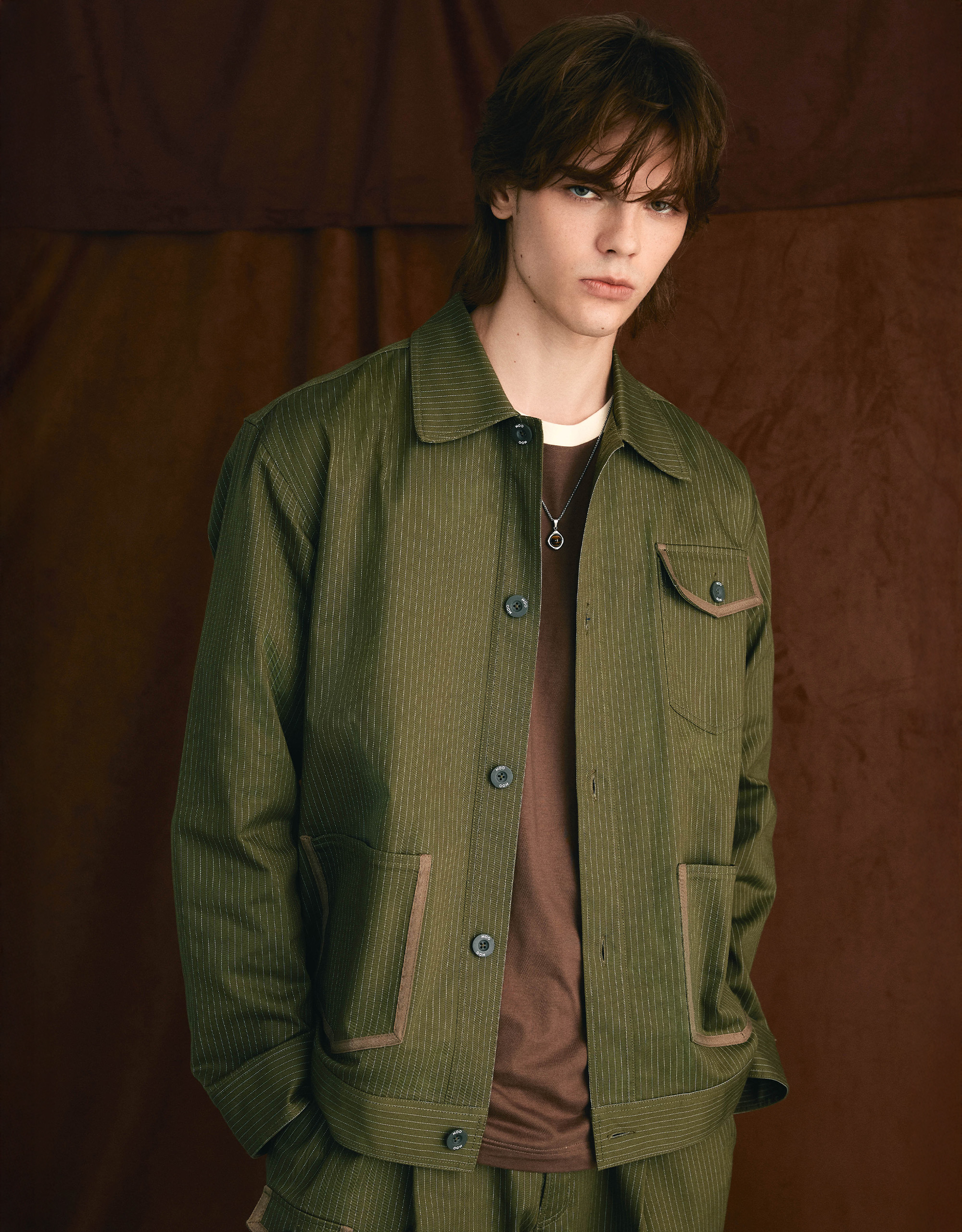 Classic Pinstripe Jacket - Image 3