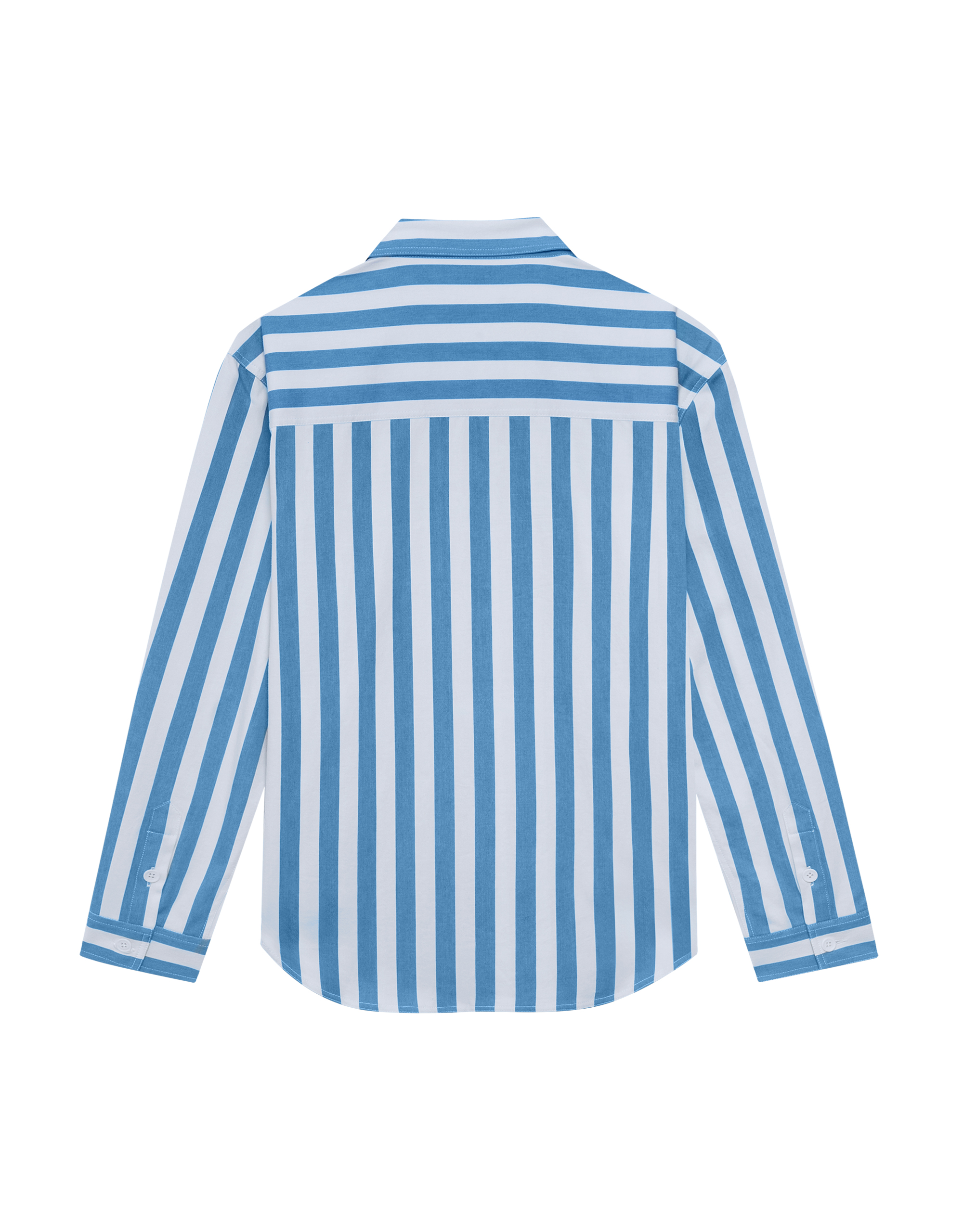 Light Denim Striped Shirt - Image 5