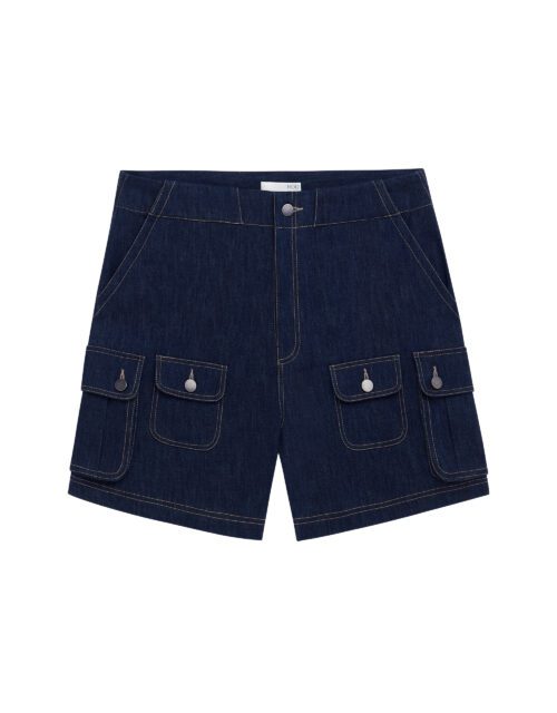 Raw Denim Camping Shorts