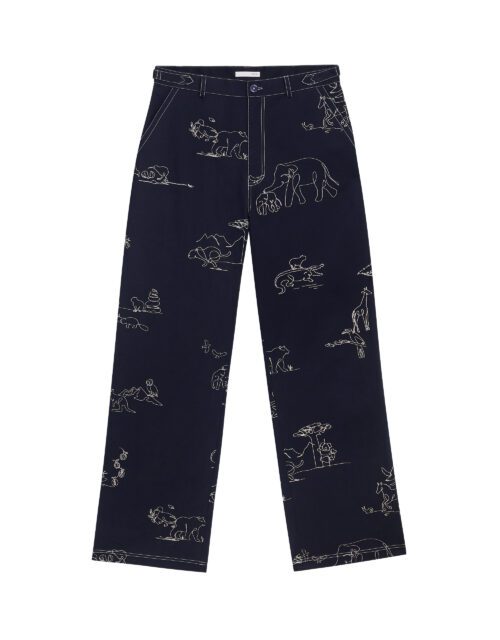 MOO Explorer Club Contour Pattern Pants