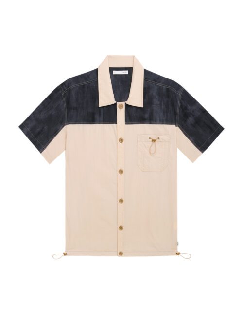 Two-tone Nylon Shirt