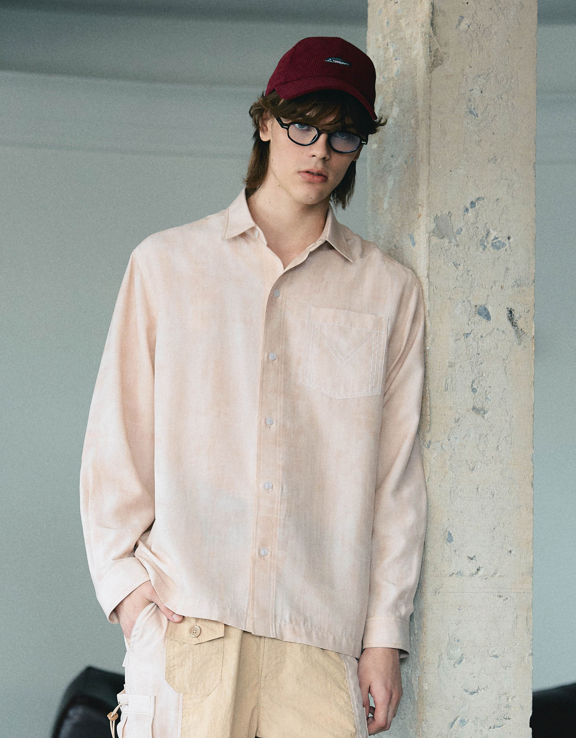 Washed Long Sleeve Shirt - Image 2