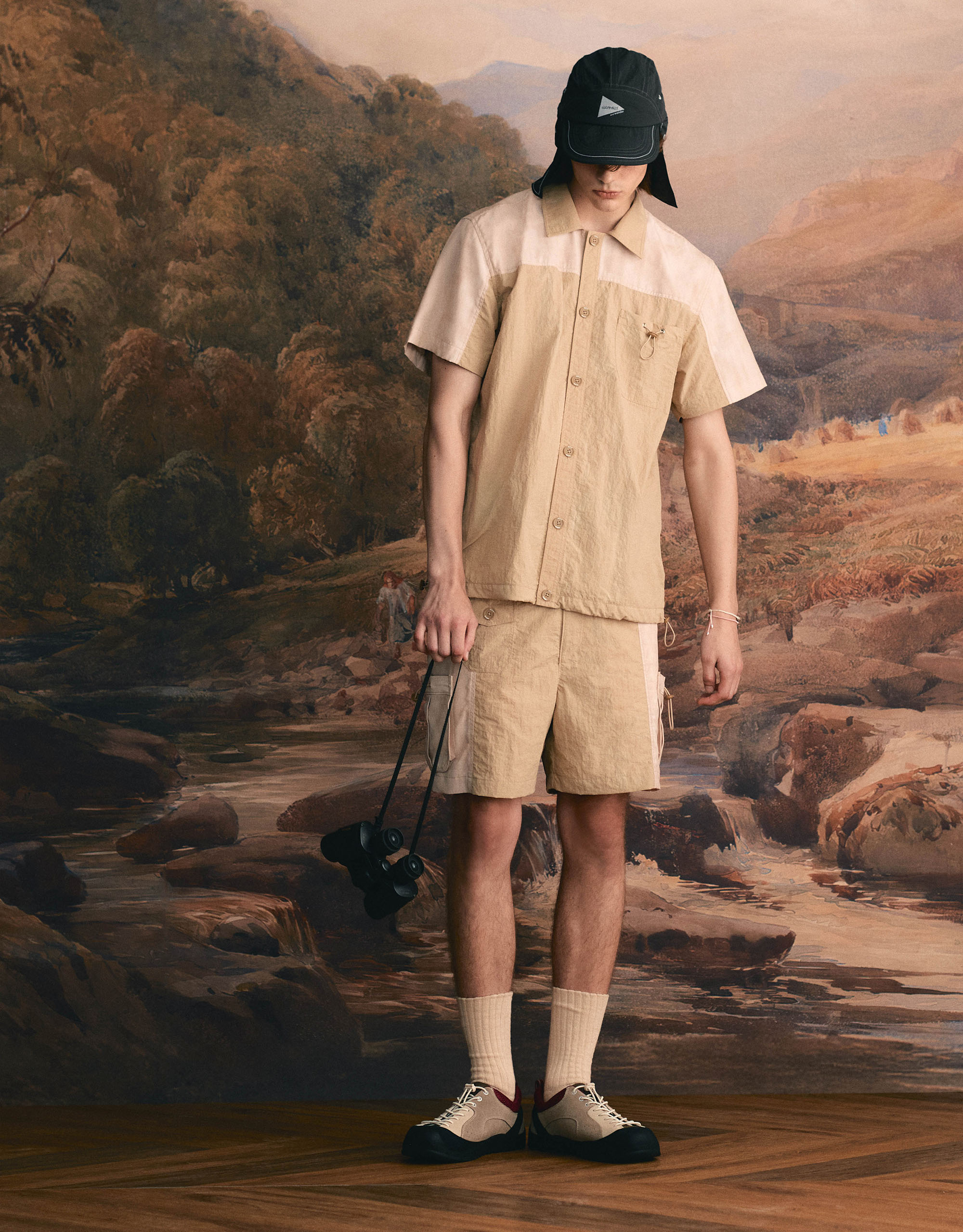 Two-tone Nylon Shorts - Image 2