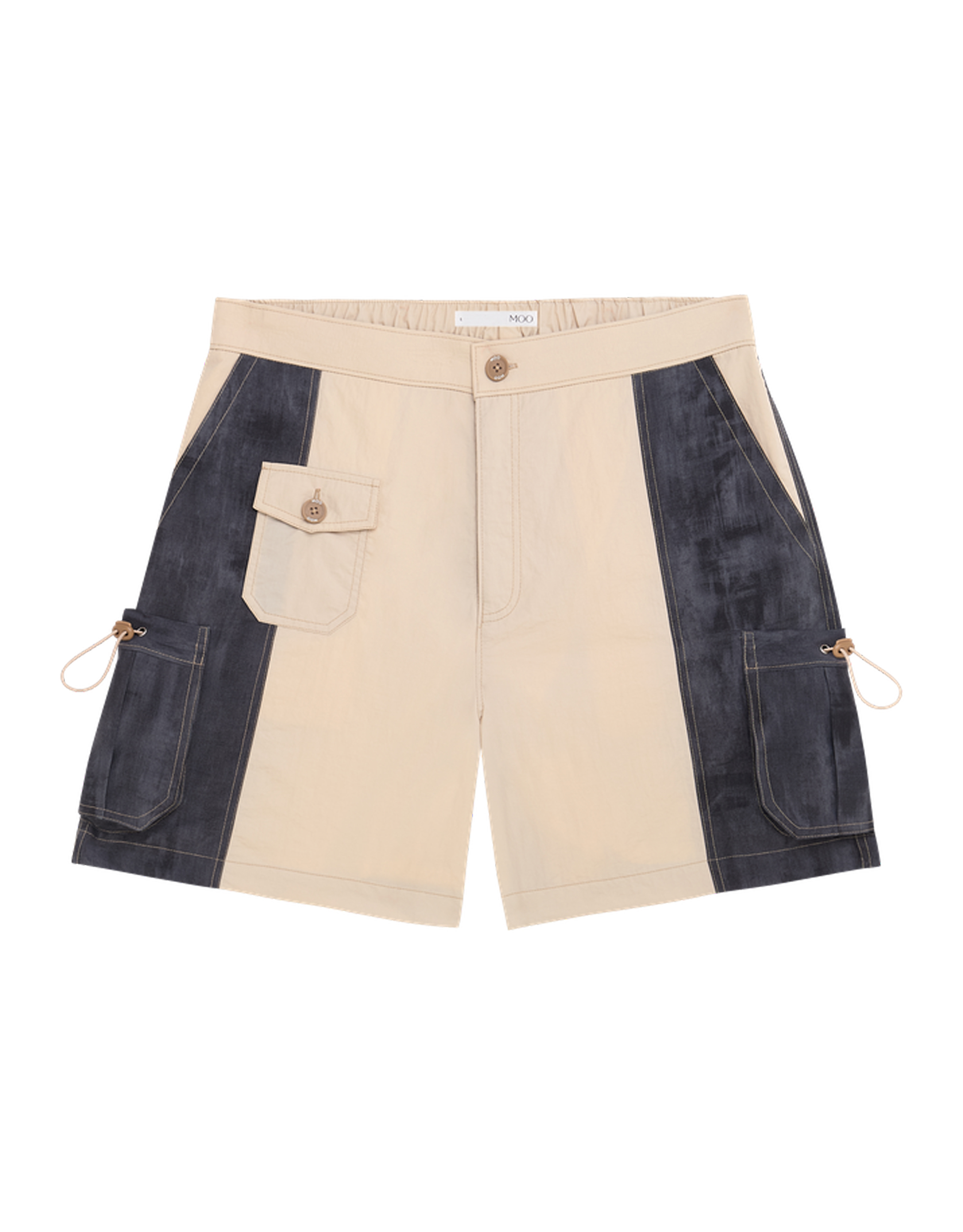 Two-tone Nylon Shorts