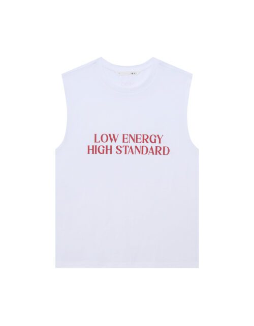 LOW ENERGY HIGH STANDARD Sleeveless Top