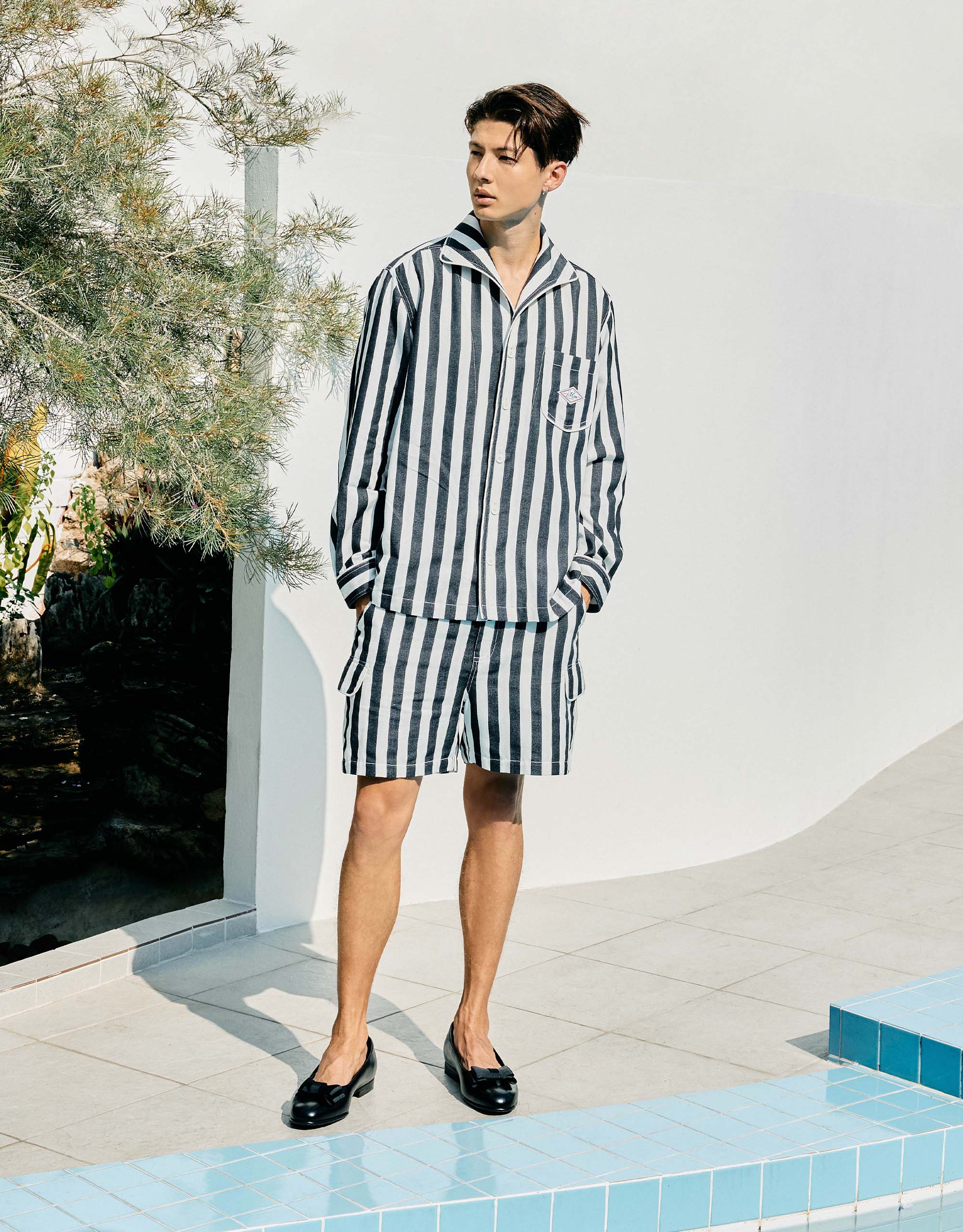 Classic Striped Shorts - Image 3